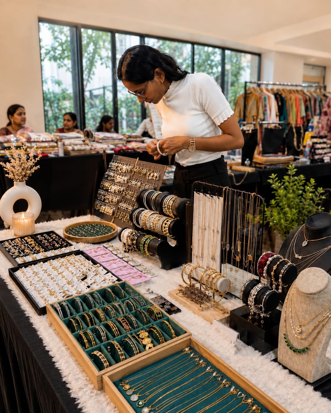 Saaheli jewellery display